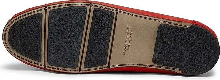 Men's Gargano Suede Loafers - Dark Red - Size 11 - Image 6