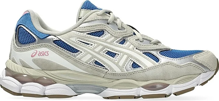 Men's GEL-NYC Running Sneakers - Polar Night Cream - Size 7.5