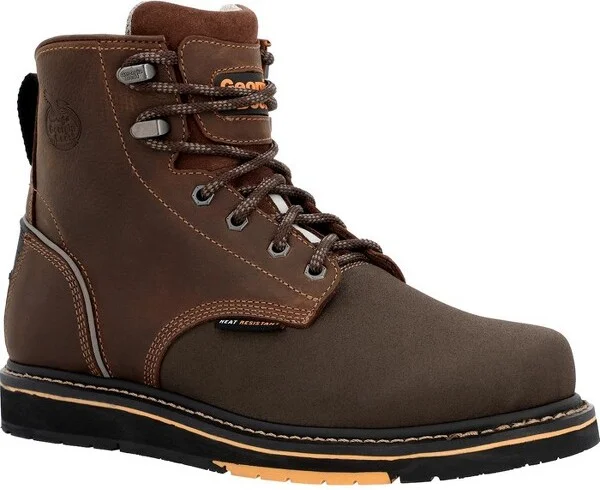 Men's Georgia Boot AMP LT Power Wedge Composite Toe Work Boot Size