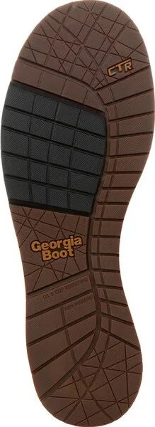 Men's Georgia Boot AMP LT Wedge Steel Toe Waterproof Chelsea Work Boot Size - Image 2