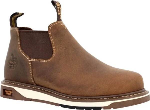 Men's Georgia Boot AMP LT Wedge Work Romeo Size 11.5(Wide)
