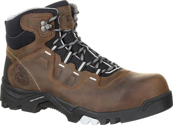 Men's Georgia Boot Amplitude Composite Toe Waterproof Work Boot Size
