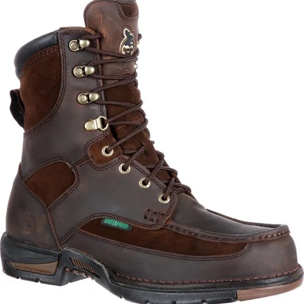 Men's Georgia Boot Athens Waterproof Work Boot Size