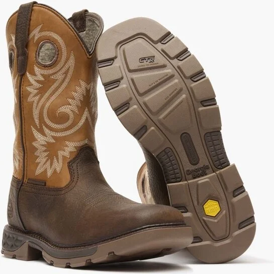 Men's Georgia Boot Carbo-Tec FLX 11" Waterproof Pull On Work Boot Size - Image 2