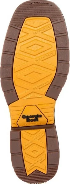 Men's Georgia Boot Carbo-Tec LT Steel Toe Waterproof Pull On Work Boot Size 12(Wide) - Image 2