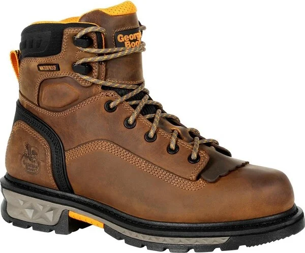 Men's Georgia Boot Carbo-Tec LTX Waterproof Composite Toe Work Boot Size