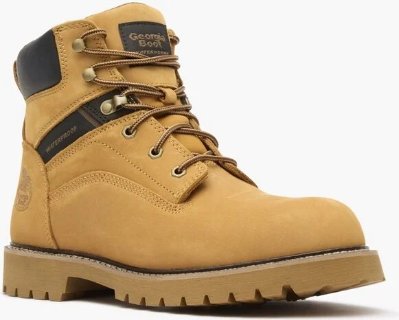 Men's Georgia Boot Core 37 Steel Toe Waterproof Work Boot Size