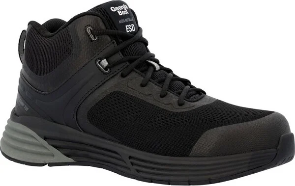Men's Georgia Boot DuraBlend Sport Composite Toe Athletic Hi-Top Size 8.5(Wide)