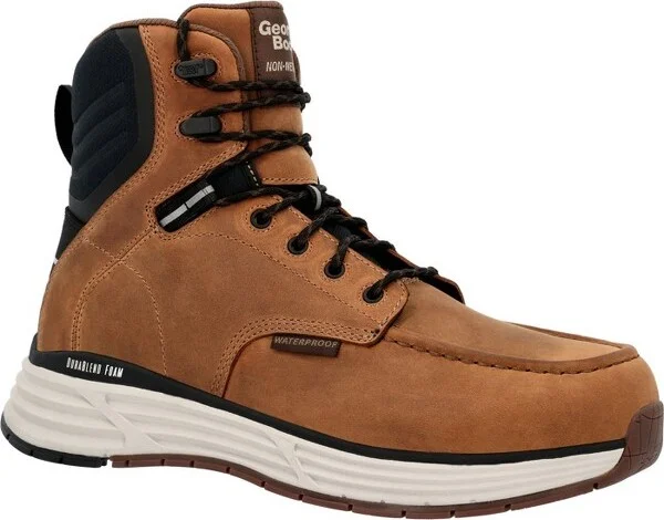 Men's Georgia Boot DuraBlend Sport Composite Toe Waterproof Work Boot Size