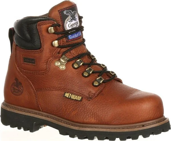 Men's Georgia Boot Hammer Internal Metatarsal Steel Toe Work Boot Size