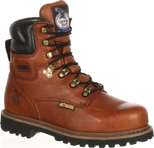 Men's Georgia Boot Hammer Internal Metatarsal Steel Toe Work Boot Size
