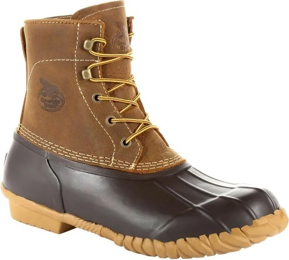 Men's Georgia Boot Marshland Brown Duck Boot, Size