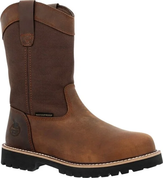 Men's Georgia Boot Men's Core 37 Waterproof Work Boot Size 13(Wide)