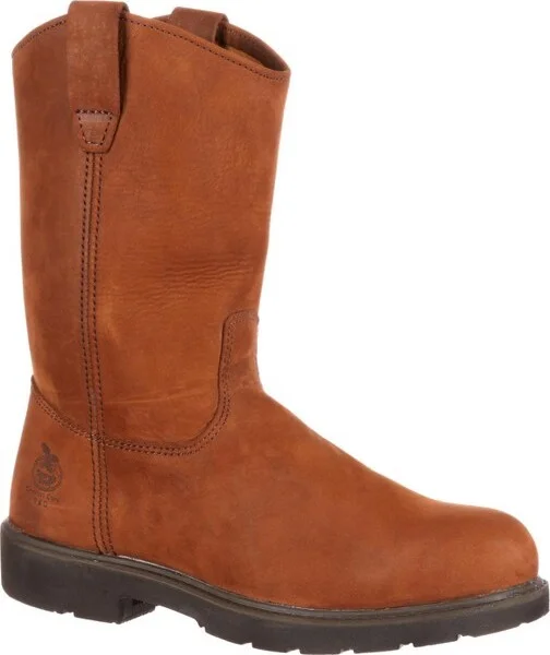 Men's Georgia Boot Steel Toe Static-Dissipative Work Pull On Size