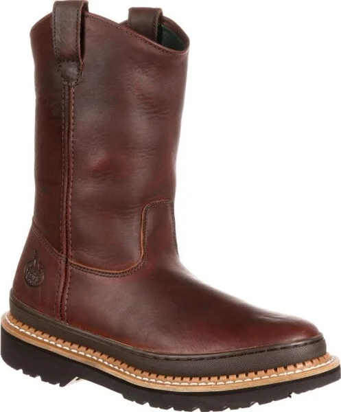 Men's Georgia Giant Pull-On Work Boot Size