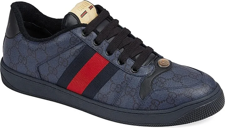 Men's GG Supreme Sneakers - Navy Multi - Size 9 - Image 2