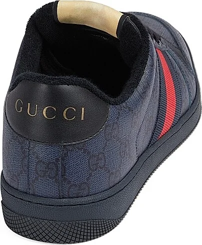 Men's GG Supreme Sneakers - Navy Multi - Size 9 - Image 3