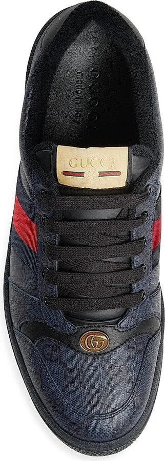 Men's GG Supreme Sneakers - Navy Multi - Size 9 - Image 5