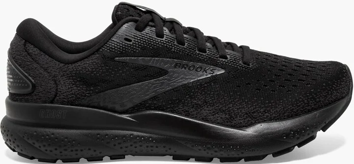 Men's Ghost 16 Running Shoe In Black/black/ebony