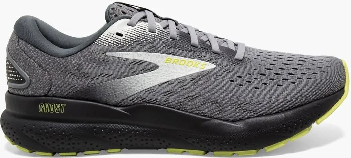 Men's Ghost 16 Running Shoes In Primer/grey/lime
