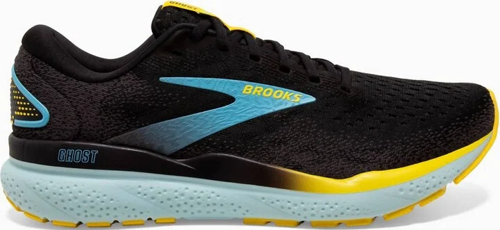Men's Ghost 16 Shoes In Black/forged Iron/blue