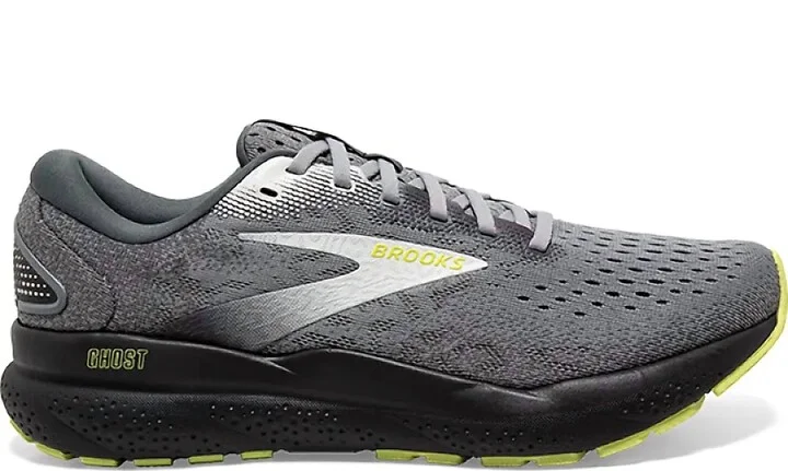 Men's Ghost 16 Shoes - Wide 2E In Primer/grey/lime