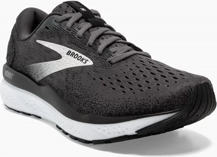 Men's Ghost 16 Sneakers In Black/ Grey/ White