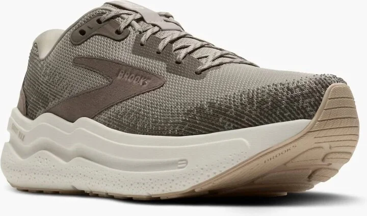 Men's Ghost Max 2 Road Running Shoes In London Fog/ Falcon/ Coconut