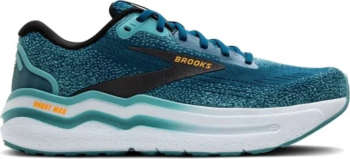 Men's Ghost Max 2 Running Shoes In Moroccan Blue/aqua/orange Pop
