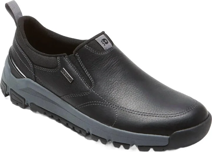 Men's Glastonbury Waterproof Slip-On Shoe - Medium In Black