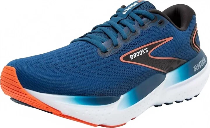 Men'S Glycerin 21 Neutral Running Shoes In Blue Opal/black/nasturtium