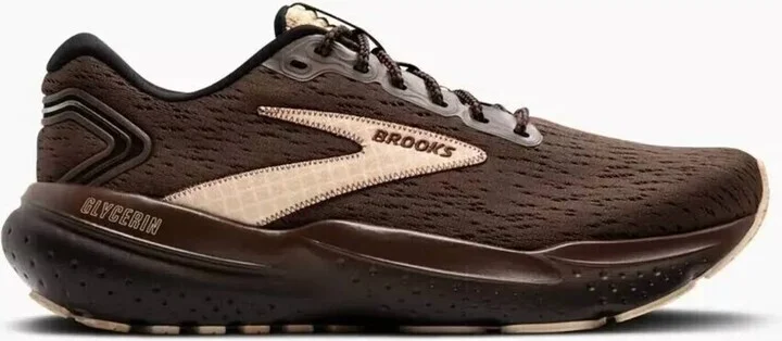 Men's Glycerin 21 Running Shoes In Chestnut/slate/straw
