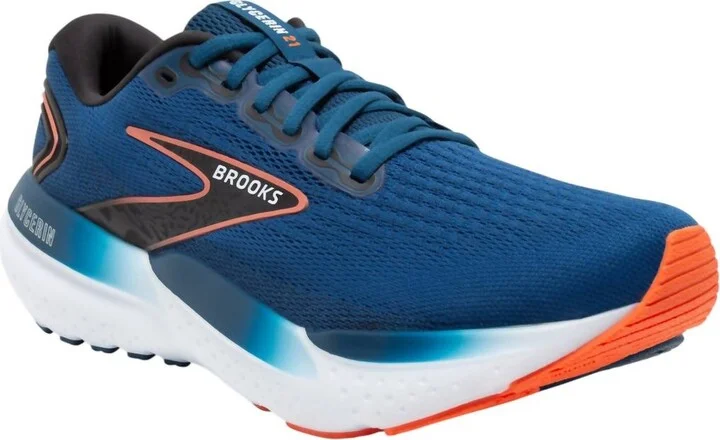 Men's Glycerin 21 Shoes In Blue Opal/black/nasturtium