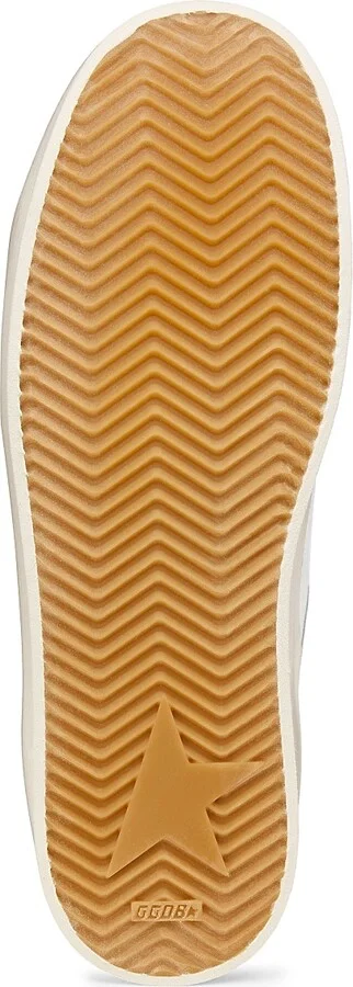 Men's Golden Goose Leather Sneakers - White Black - Size 11 - Image 6