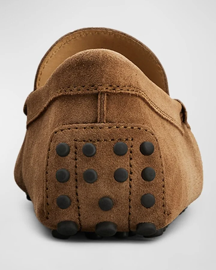 Men's Gommino Bubble Suede Moccasin Drivers - Image 7