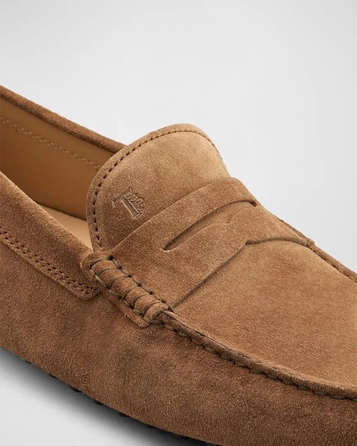 Men's Gommino Bubble Suede Moccasin Drivers - Image 9