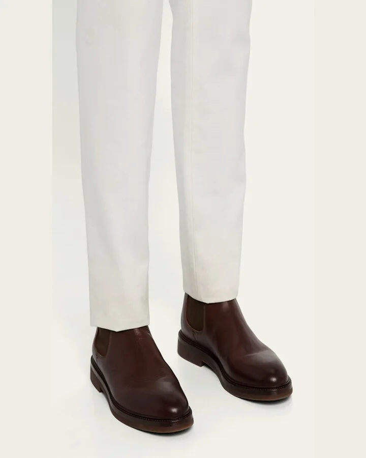 Men's Gored Tall Chelsea Boots - Image 4