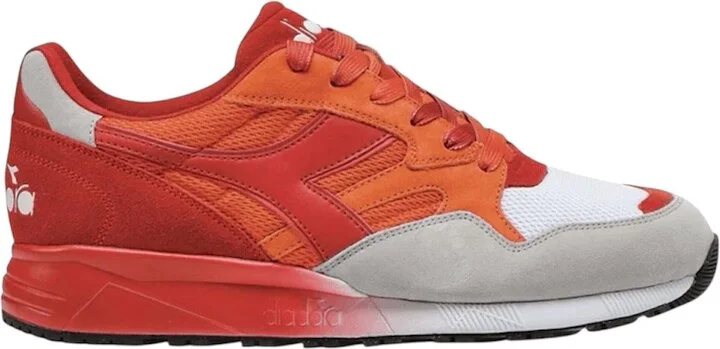 Men's Graffiti Shoe In Carrot/tango/red