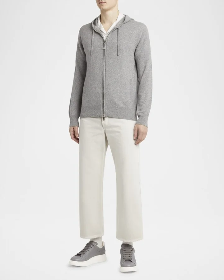 Men's Grainy Leather Oversized Sneakers - Image 7