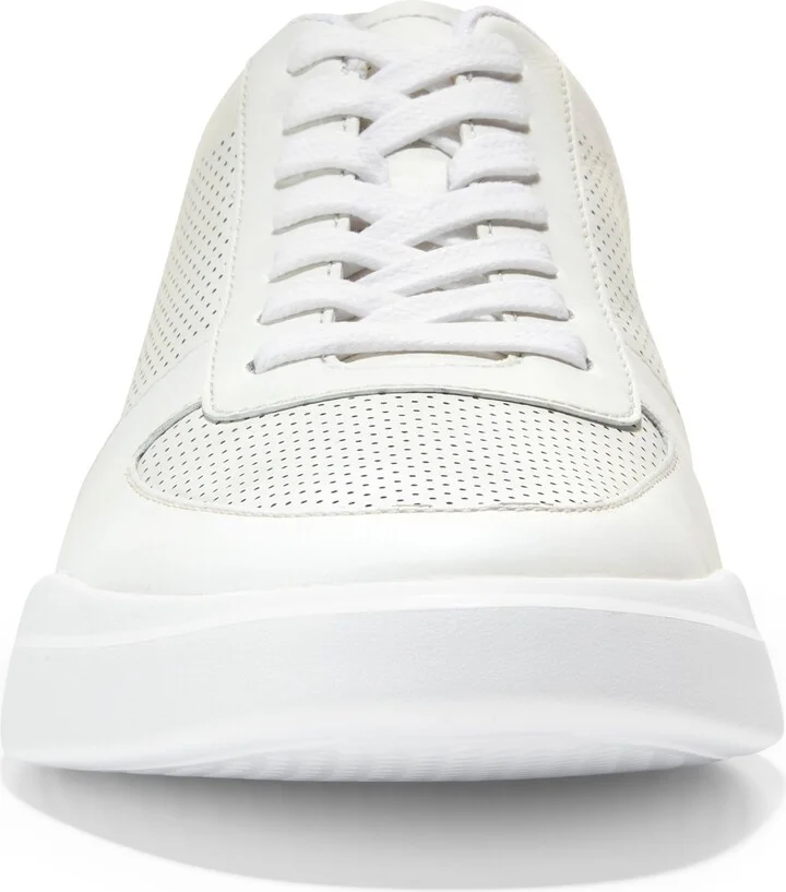 Men's Grand Crosscourt Modern Perf Sneaker - Optic White, Peacoat - Image 5
