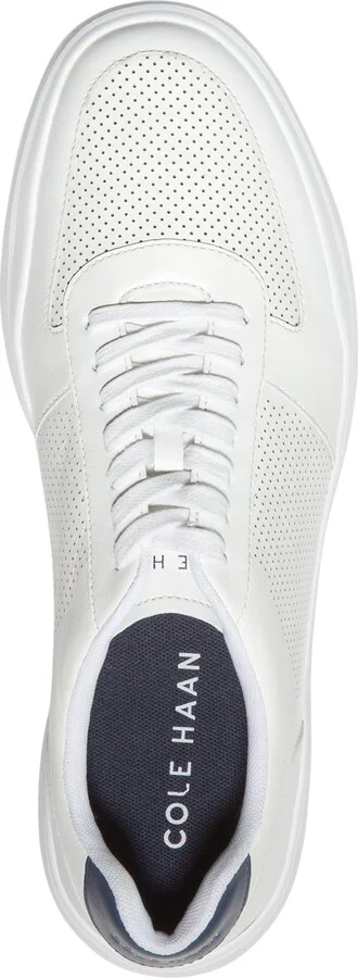 Men's Grand Crosscourt Modern Perf Sneaker - Optic White, Peacoat - Image 6