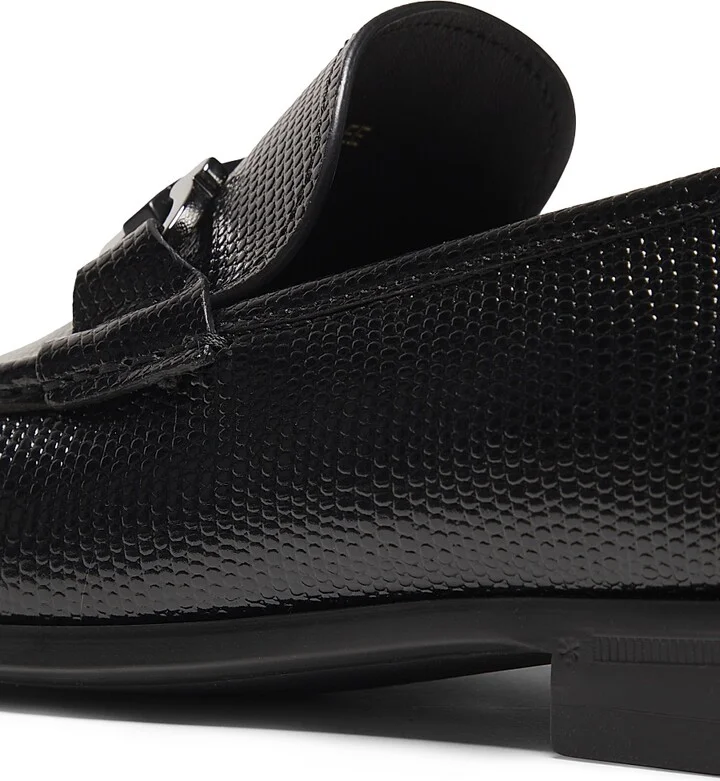 Men's Grandioso Leather Moccasins - Nero - Size 10 - Image 5