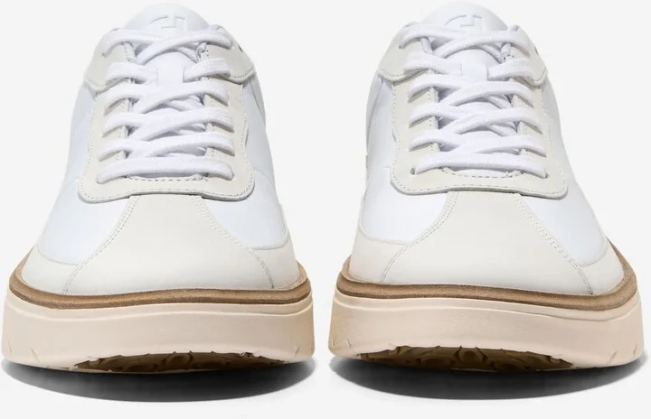 Men's GrandPrø FeatherArc Leather Bike Toe Sneakers - Image 3