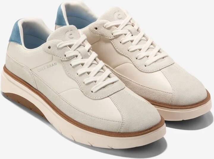 Men's GrandPrø FeatherArc Leather Bike Toe Sneakers - Image 5