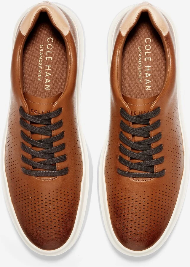 Men's GrandPrø Rally Laser Cut Sneakers - Image 4