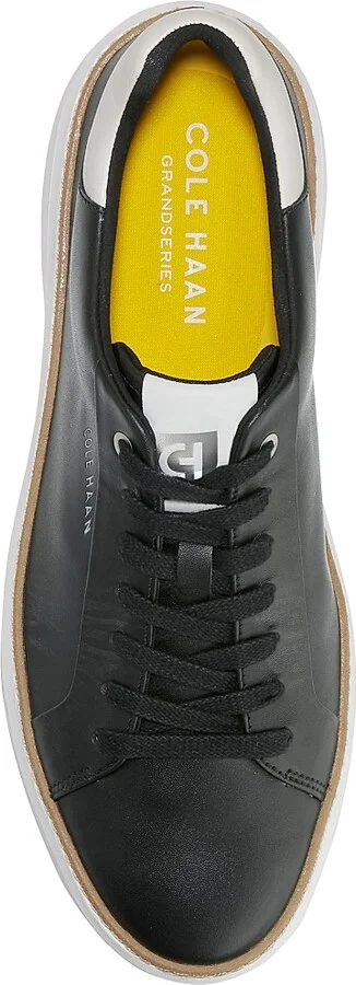 Men's Grandpro Topspin Leather Sneakers - Black - Size 10 - Image 5