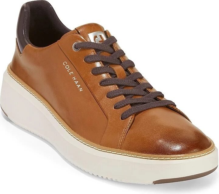 Men's Grandpro Topspin Leather Sneakers - Black - Size 10 - Image 6
