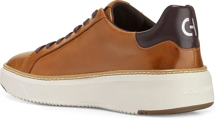 Men's Grandpro Topspin Leather Sneakers - Black - Size 10 - Image 7