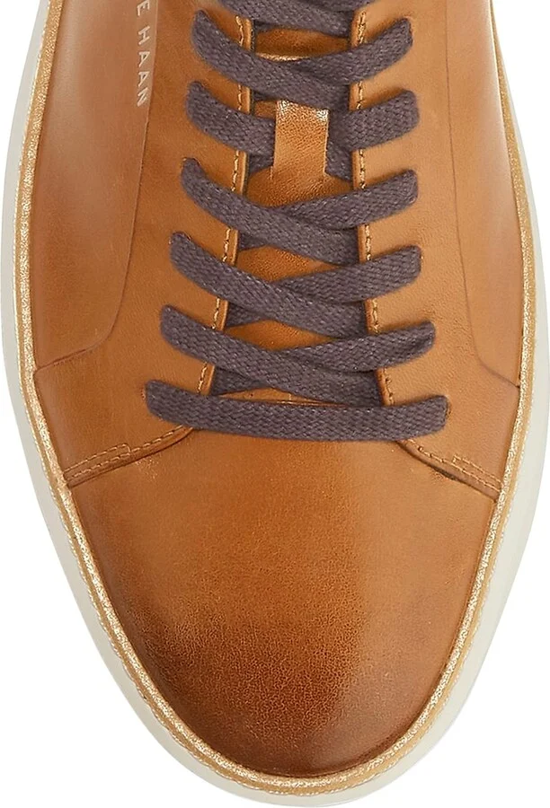 Men's Grandpro Topspin Leather Sneakers - Black - Size 10 - Image 8