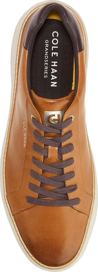 Men's Grandpro Topspin Leather Sneakers - Black - Size 10 - Image 9